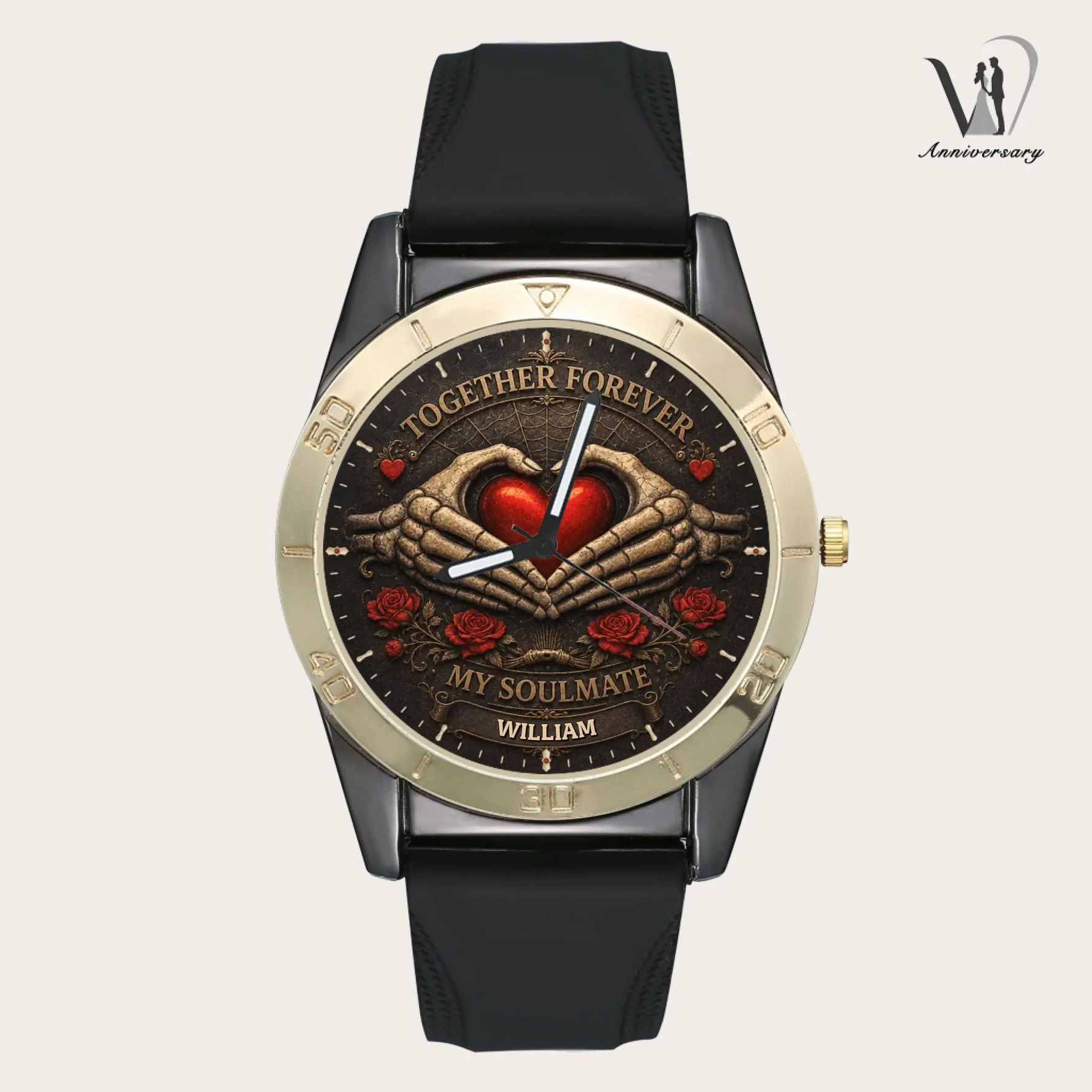 15_custom-black-gold-silicone-strap-watch