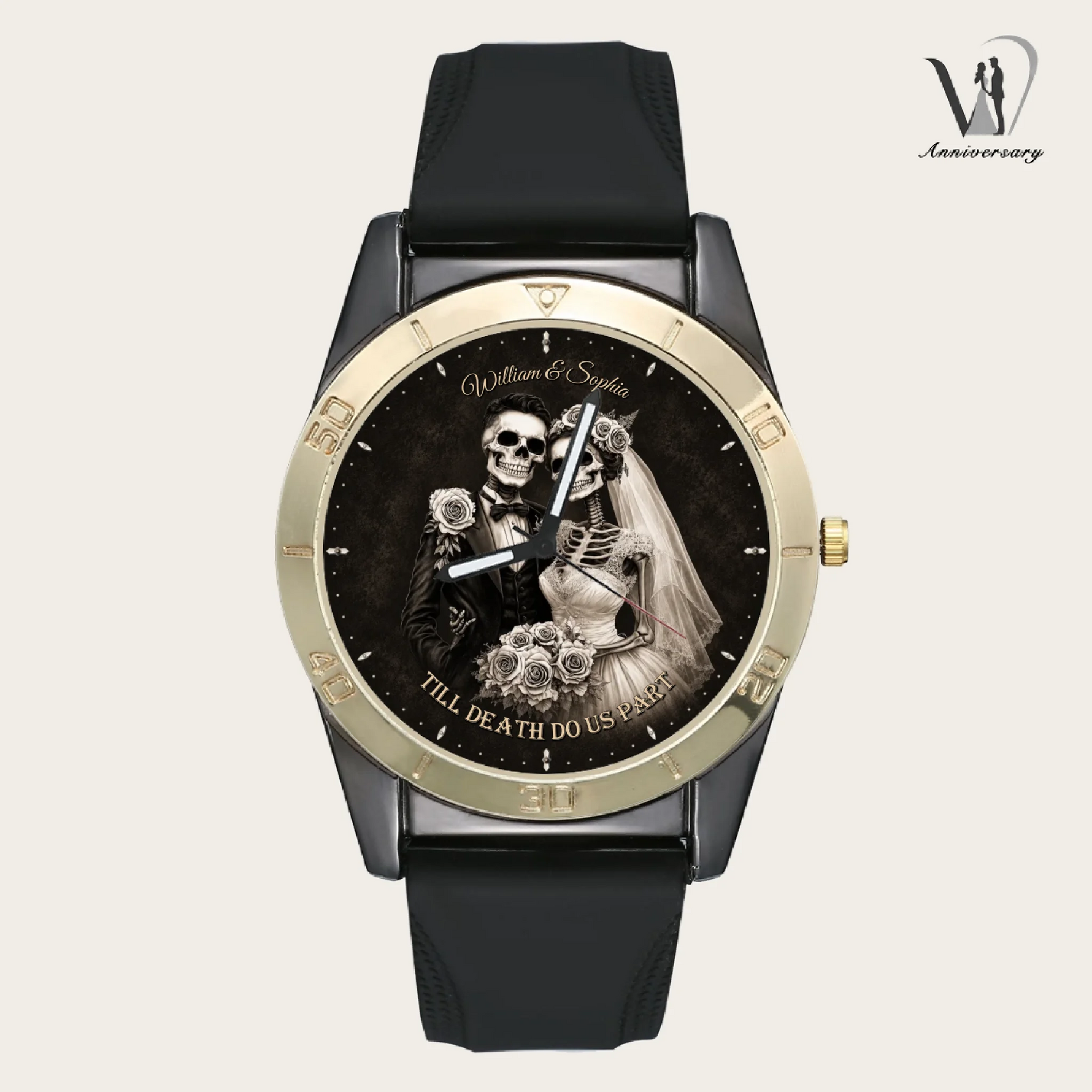 15_custom-black-gold-silicone-strap-watch
