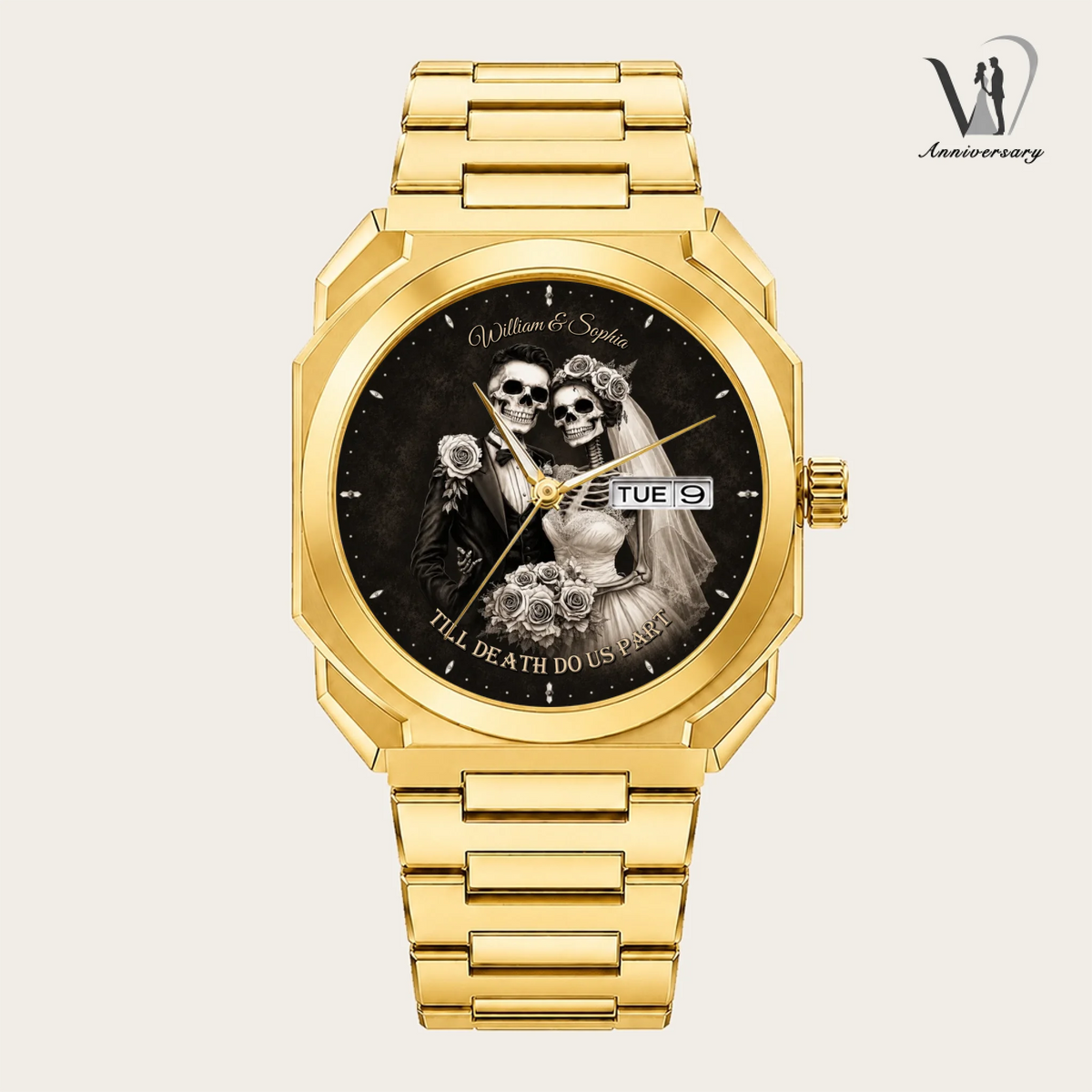 17_new2601-custom-gold-alloy-watch-black-dial