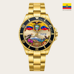 21_new2605custom-gold-black-alloy-watch