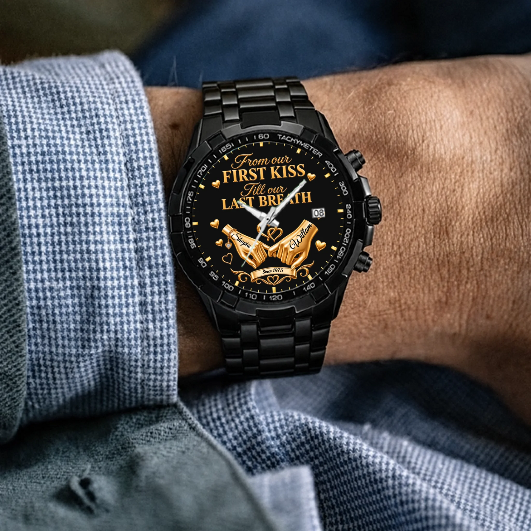 8 Custom men’s watch