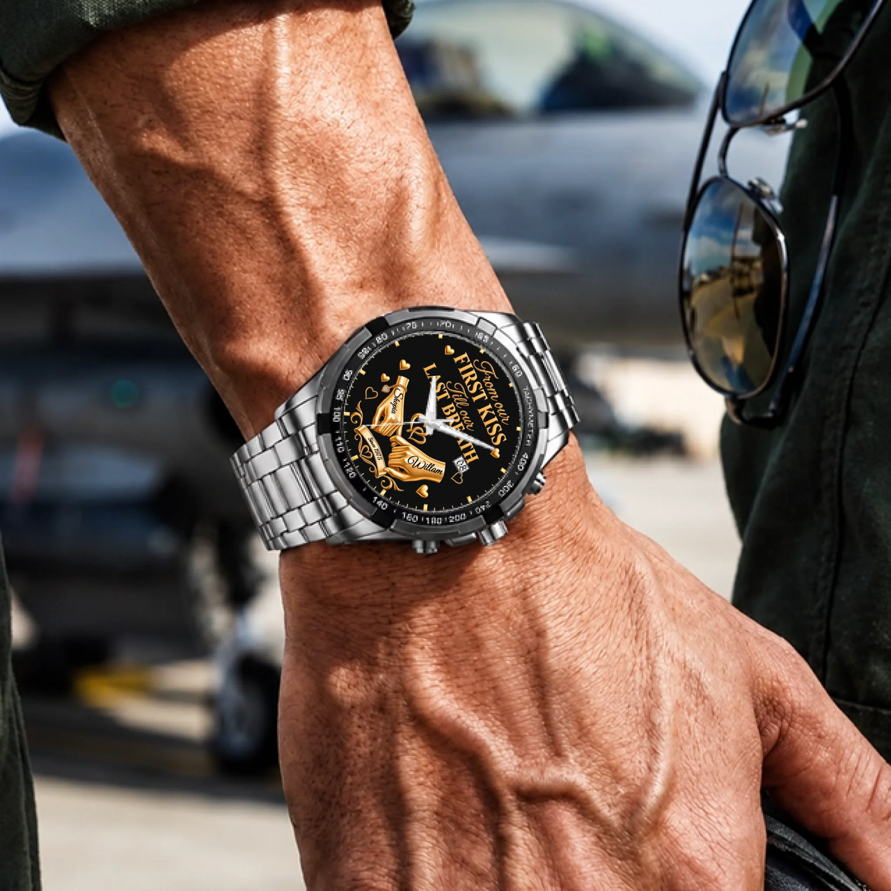 9 Custom men’s watch