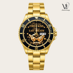 21_new2605custom-gold-black-alloy-watch