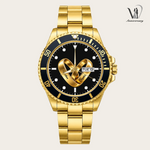 21_new2605custom-gold-black-alloy-watch