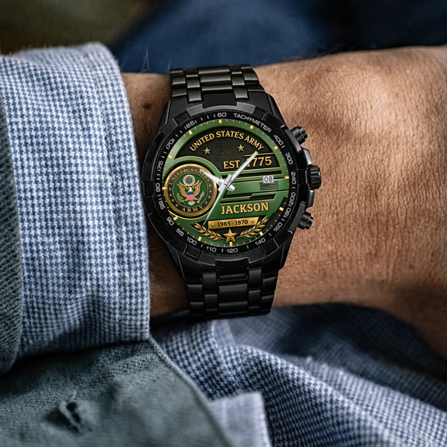 8 Custom men’s watch