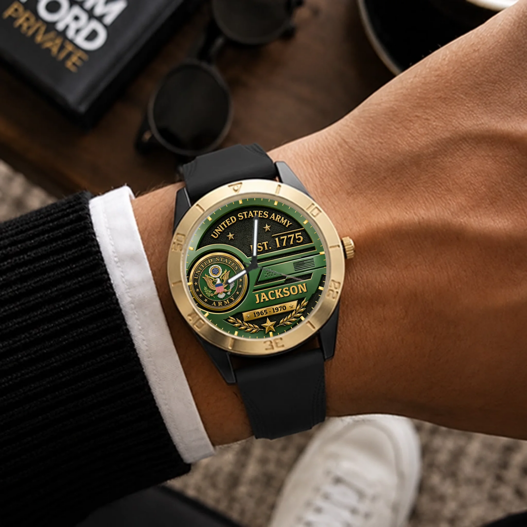 12 Custom men’s watch