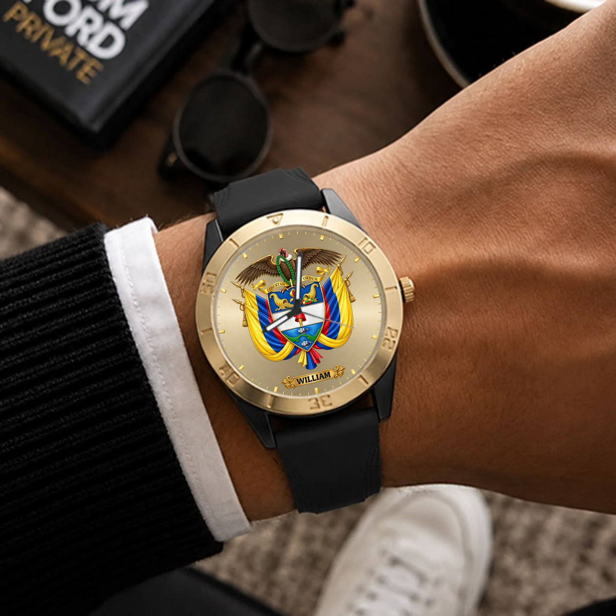 12 Custom men’s watch
