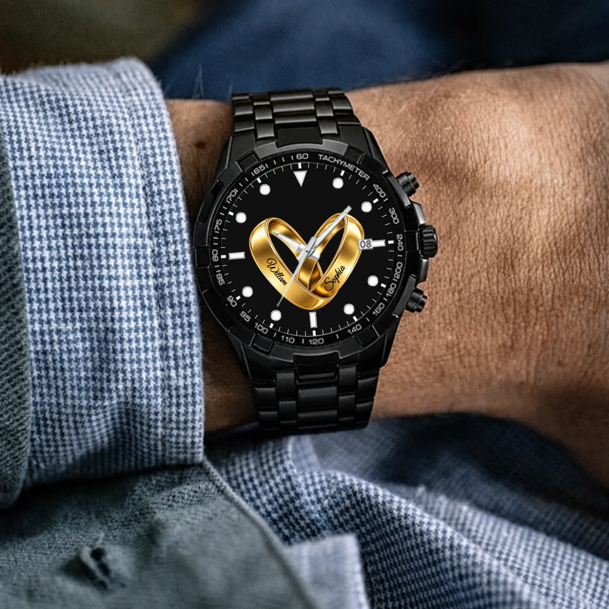 8 Custom men’s watch