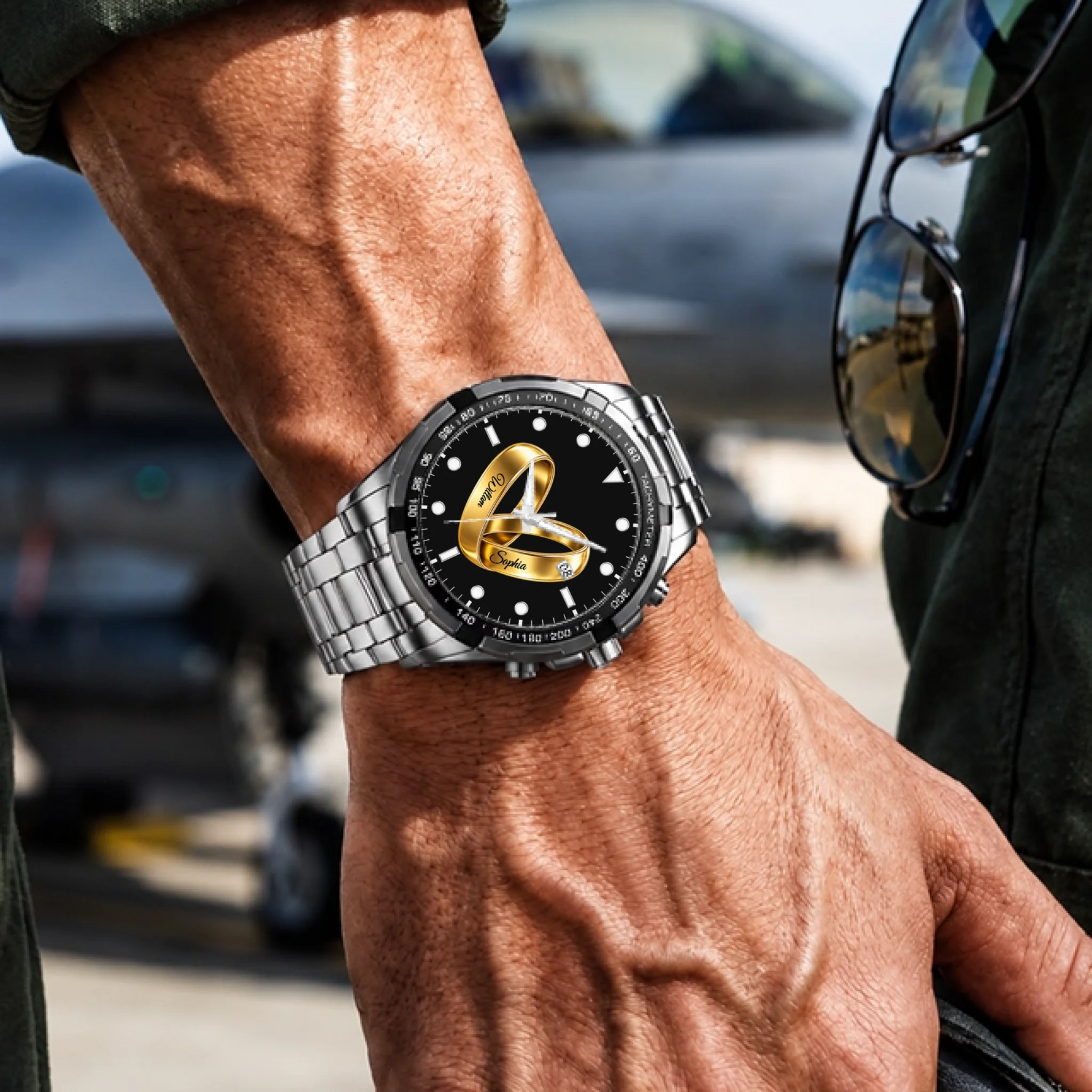 9 Custom men’s watch