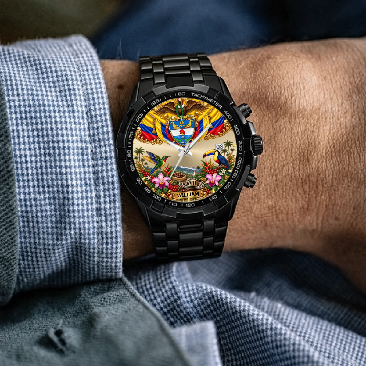 8 Custom men’s watch