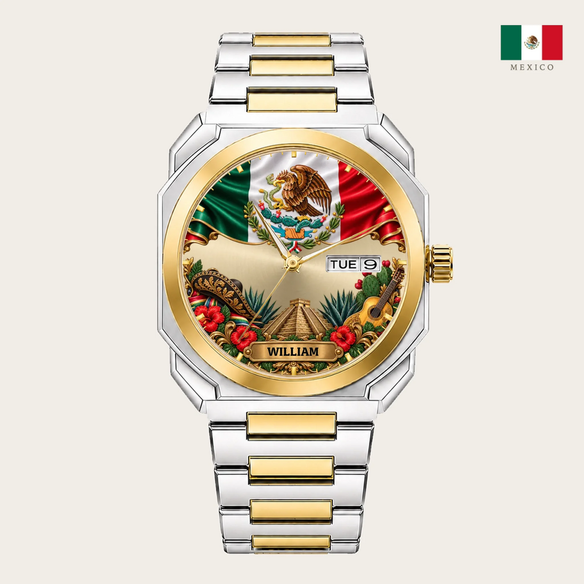 18_new2602-two-tone-alloy-watch-black-dial