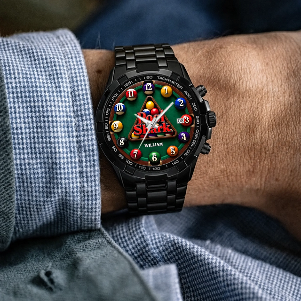 8 Custom men’s watch