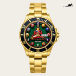 21_new2605custom-gold-black-alloy-watch