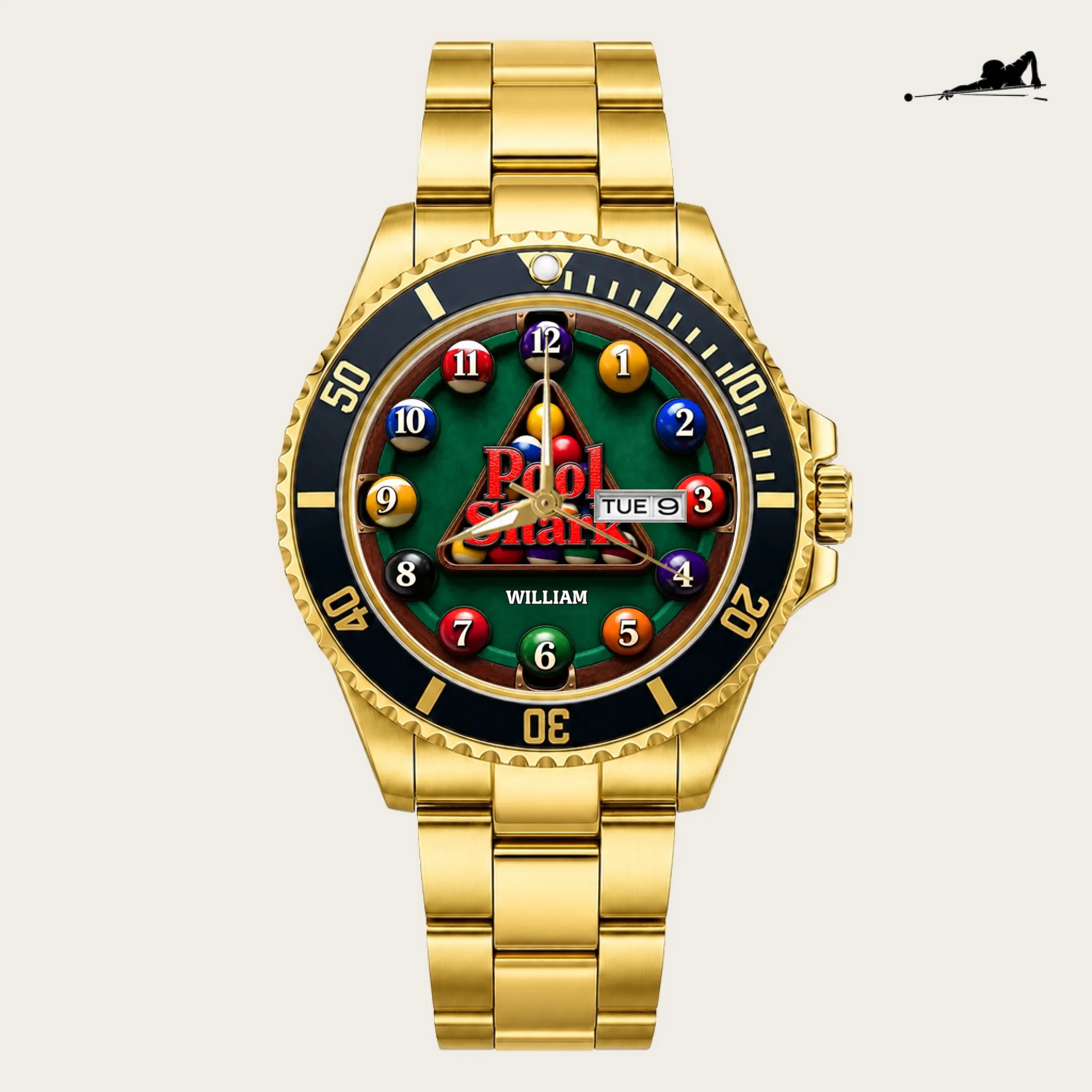 21_new2605custom-gold-black-alloy-watch