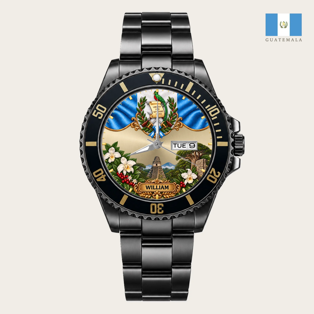 23_new2607-custom-black-gold-alloy-watch