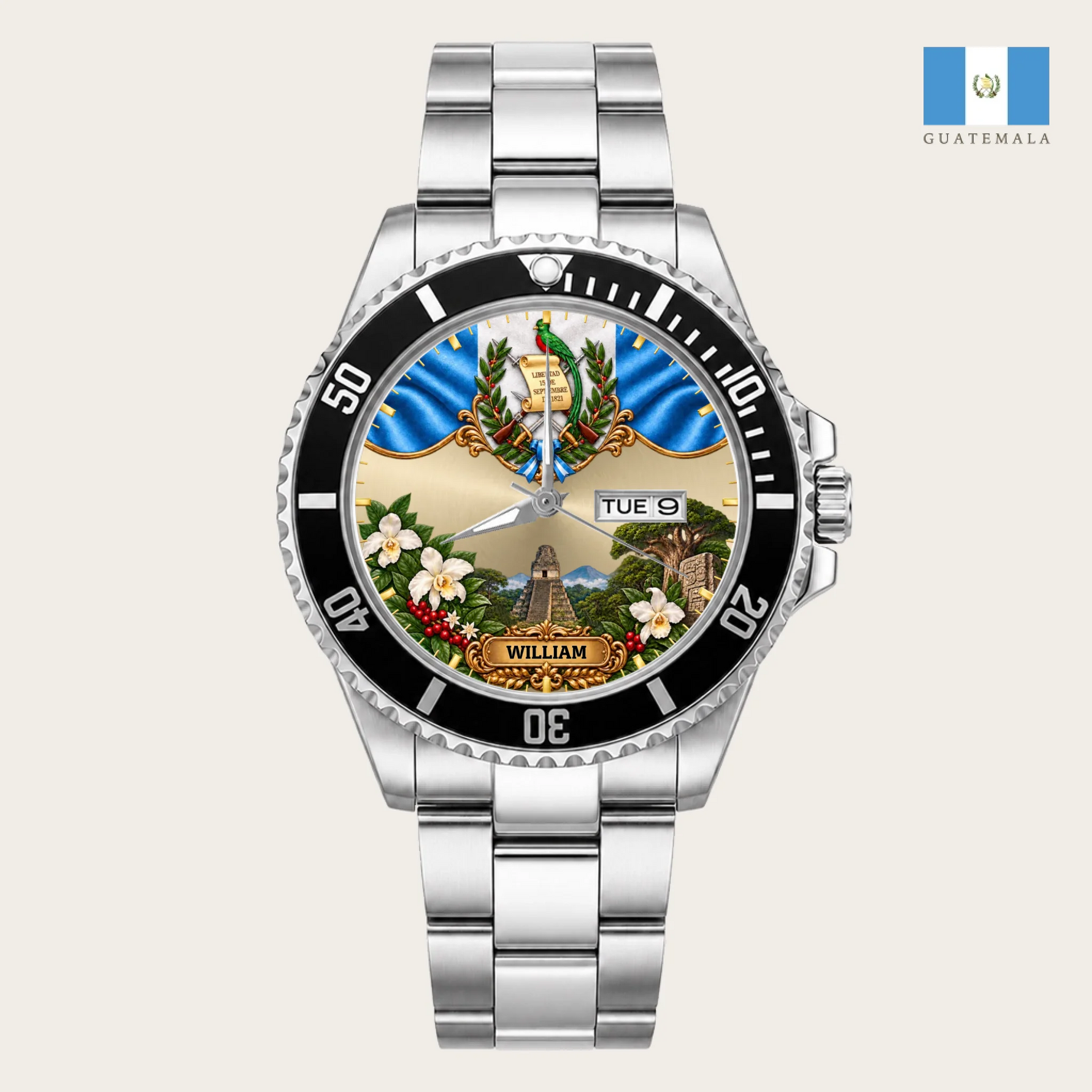 24_new2608-custom-silver-black-alloy-watch