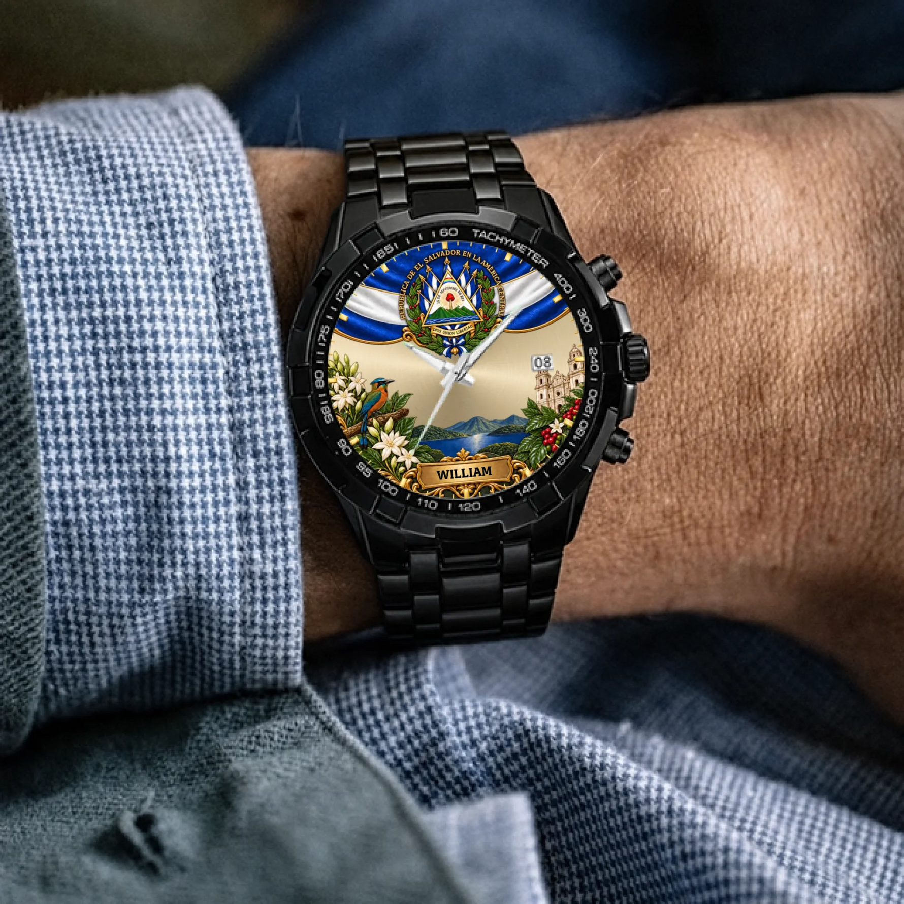 8 Custom men’s watch