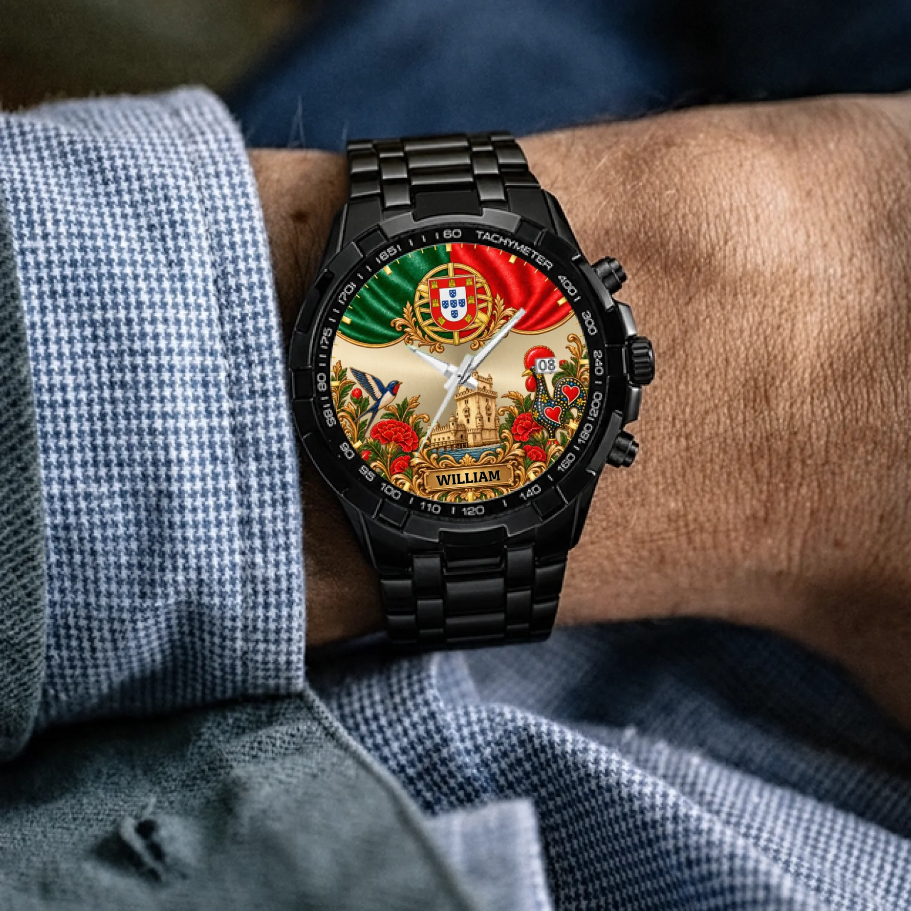8 Custom men’s watch