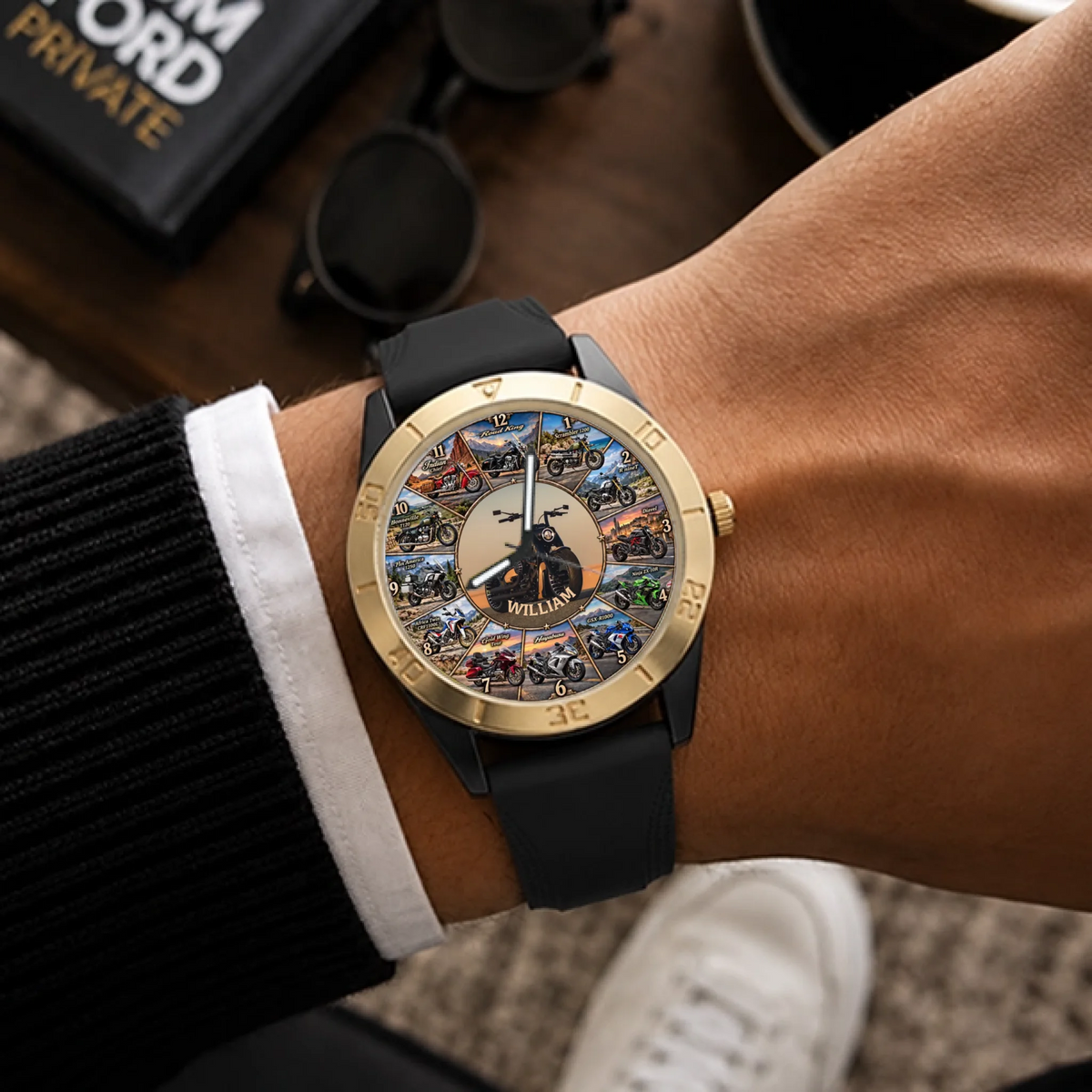 12 Custom men’s watch