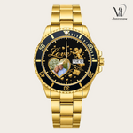 21_new2605custom-gold-black-alloy-watch