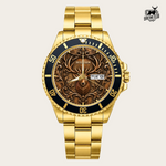 21_new2605custom-gold-black-alloy-watch
