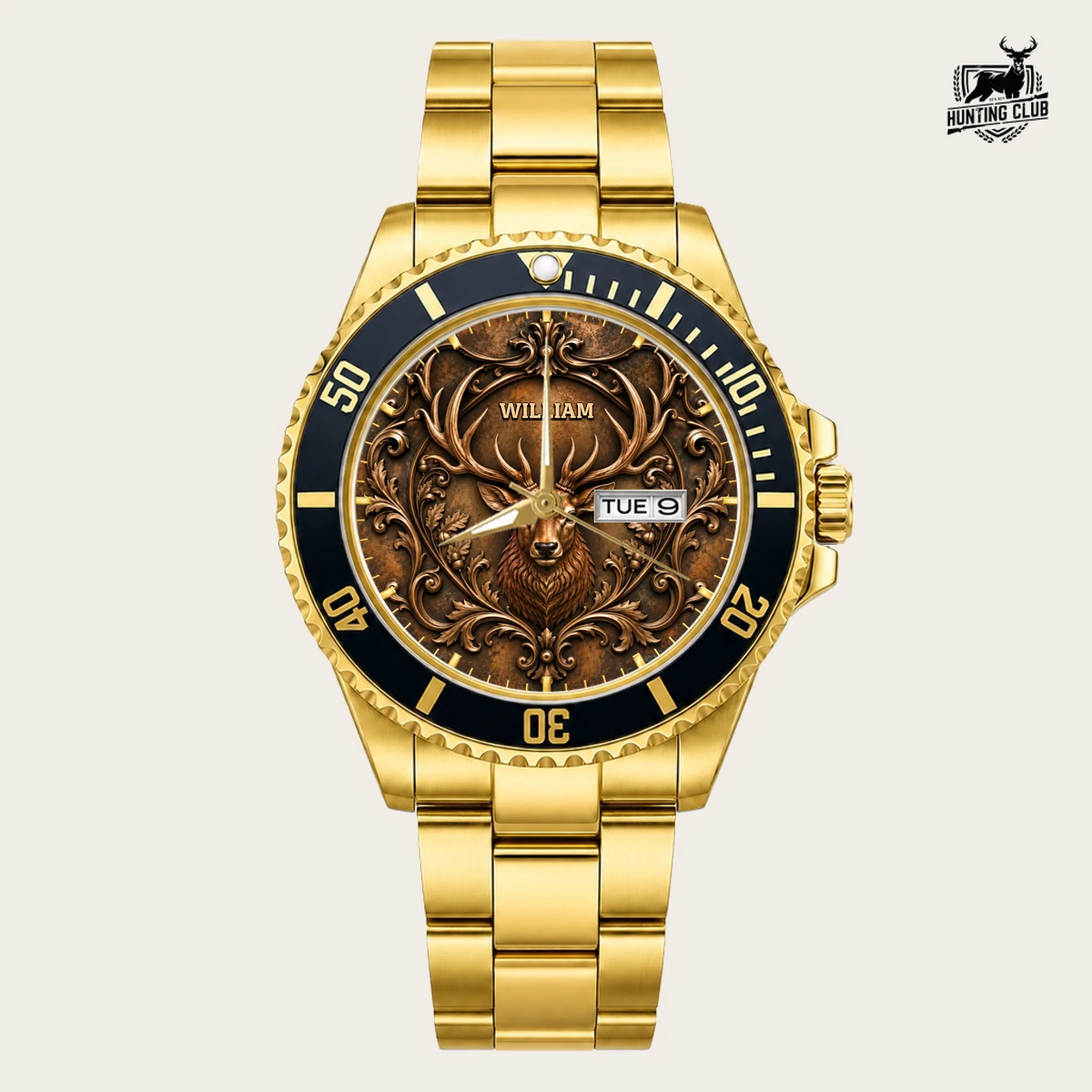 21_new2605custom-gold-black-alloy-watch