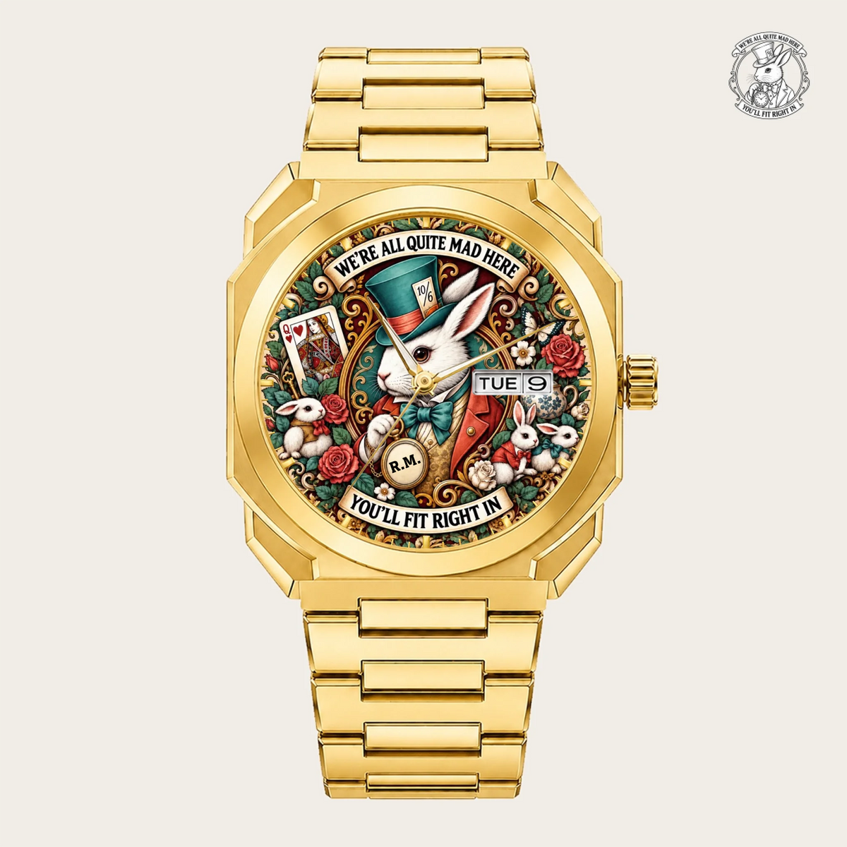 17_new2601-custom-gold-alloy-watch-black-dial