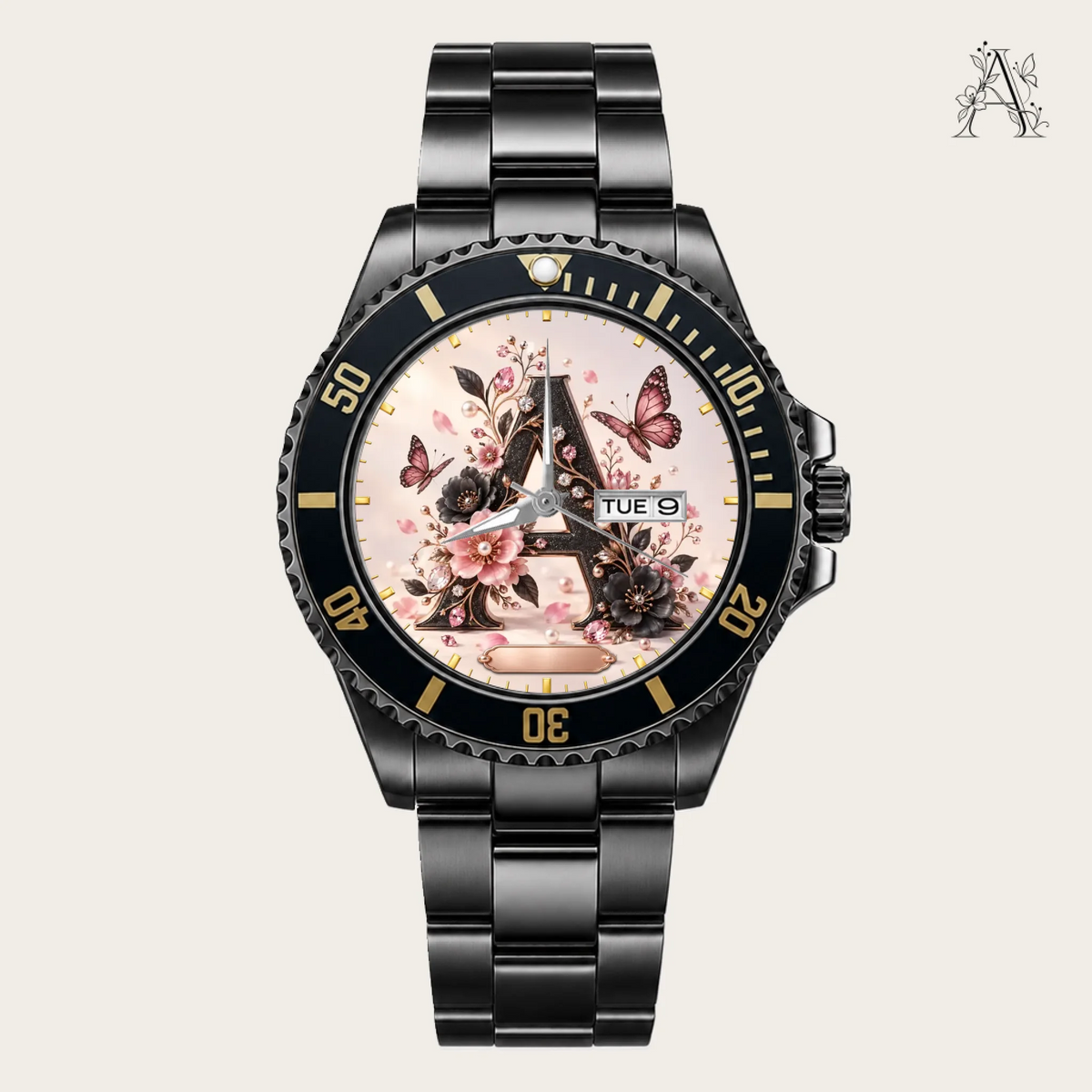 23_new2607-custom-black-gold-alloy-watch