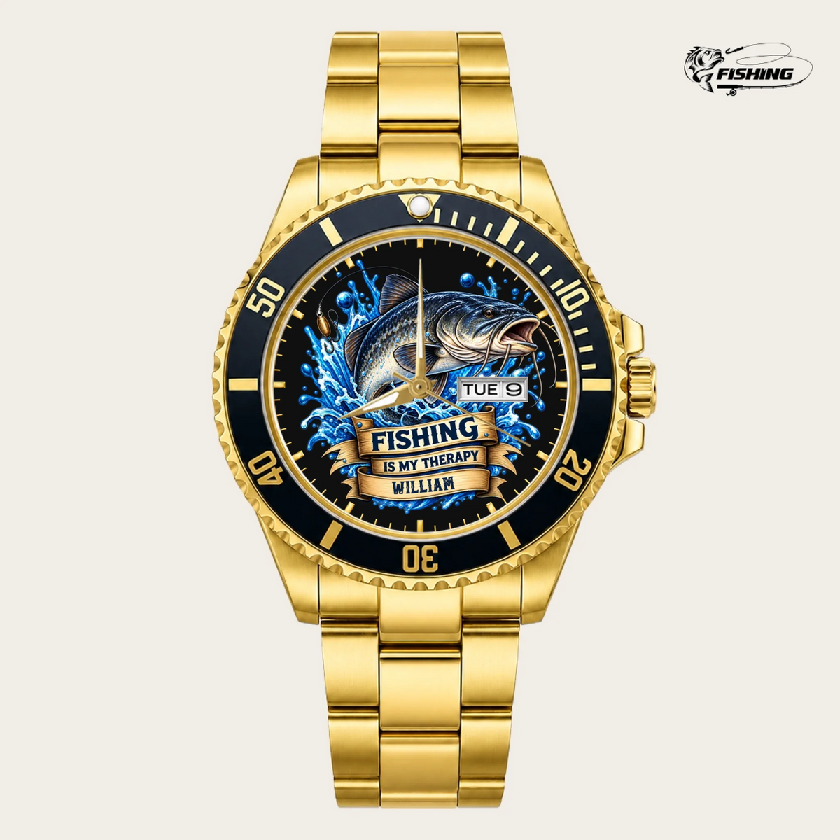 21_new2605custom-gold-black-alloy-watch