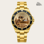 21_new2605custom-gold-black-alloy-watch