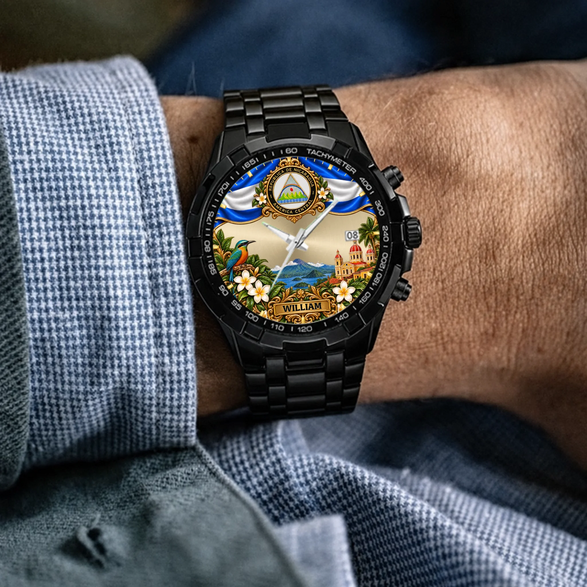 8 Custom men’s watch