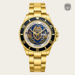 21_new2605custom-gold-black-alloy-watch