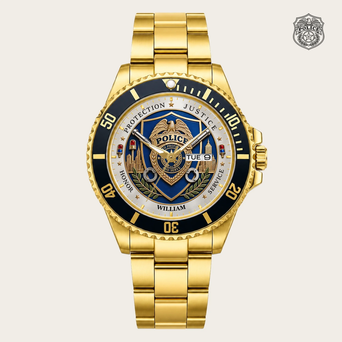21_new2605custom-gold-black-alloy-watch