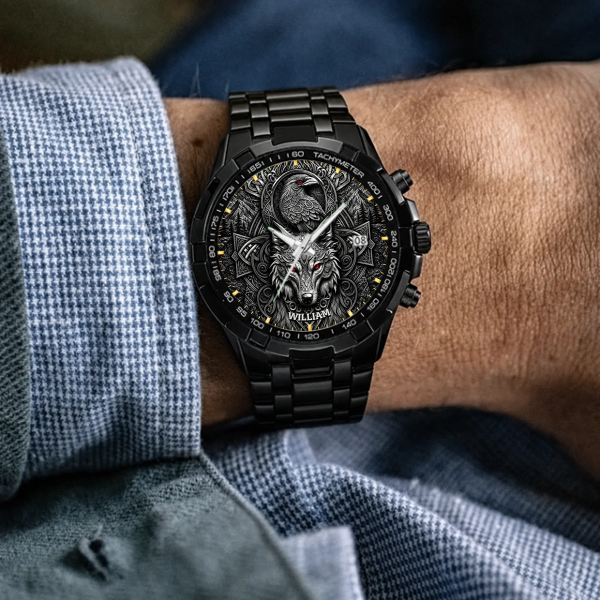 8 Custom men’s watch