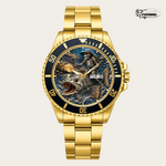 21_new2605custom-gold-black-alloy-watch