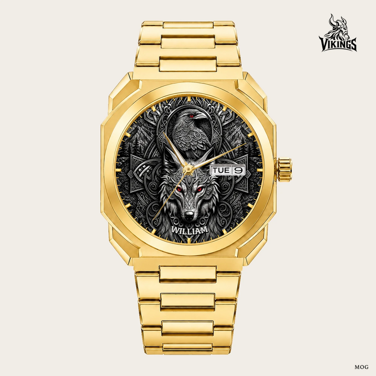 17_new2601-custom-gold-alloy-watch-black-dial