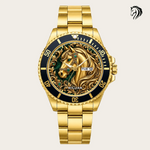21_new2605custom-gold-black-alloy-watch