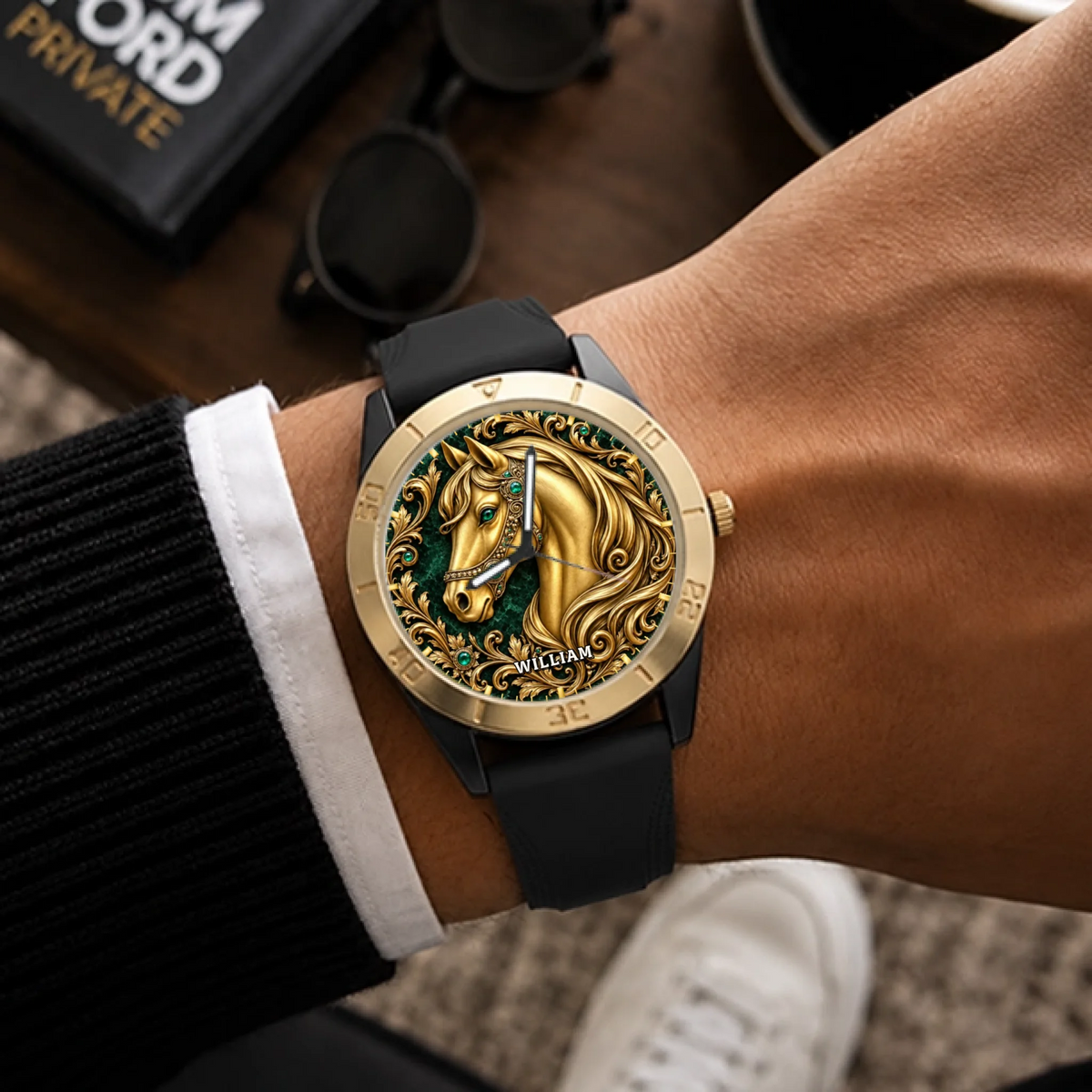 12 Custom men’s watch