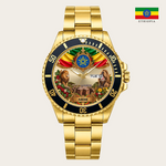 21_new2605custom-gold-black-alloy-watch