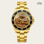 21_new2605custom-gold-black-alloy-watch