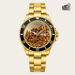 21_new2605custom-gold-black-alloy-watch