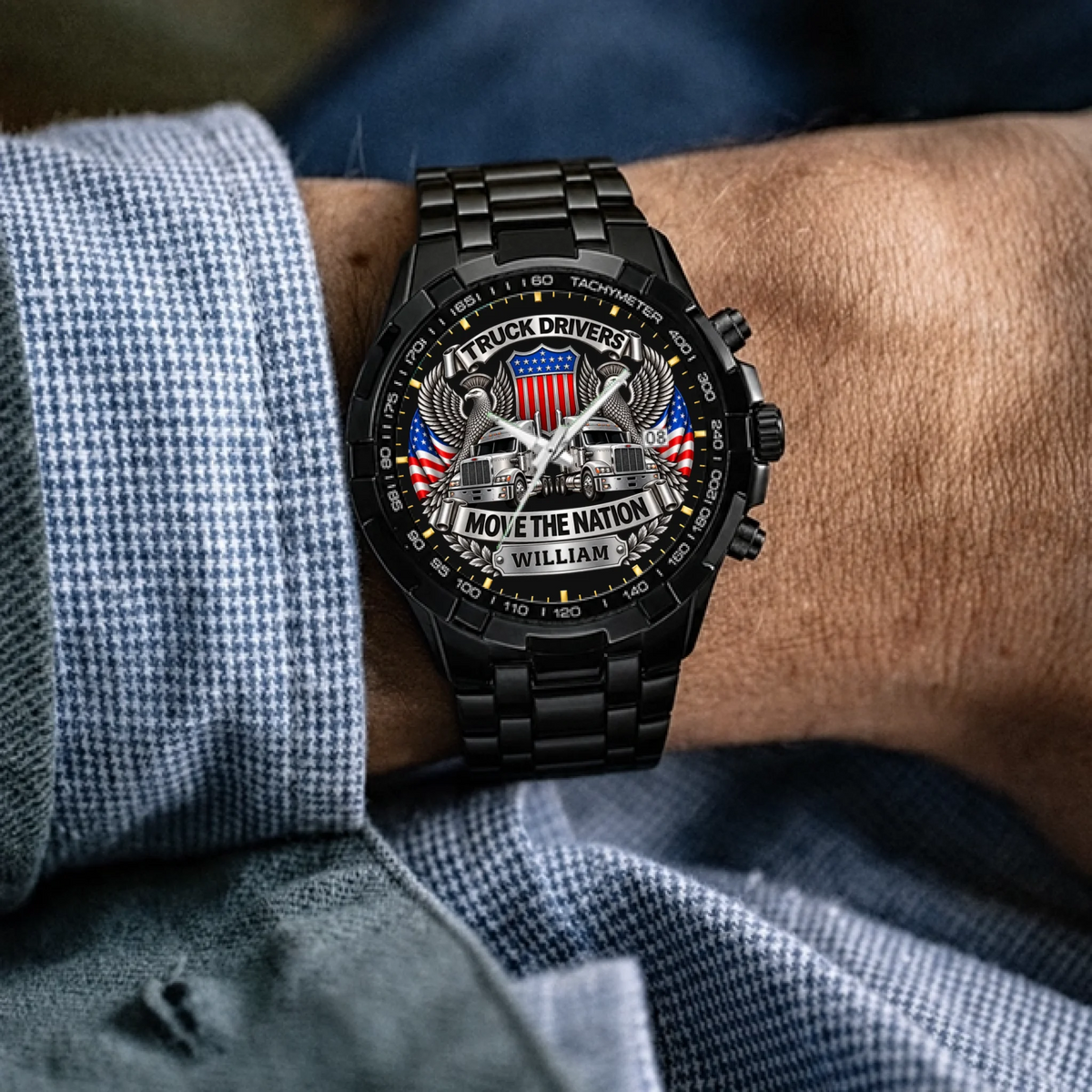 8 Custom men’s watch