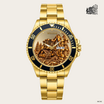 21_new2605custom-gold-black-alloy-watch