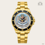 21_new2605custom-gold-black-alloy-watch