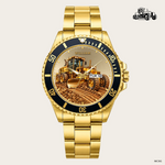 21_new2605custom-gold-black-alloy-watch